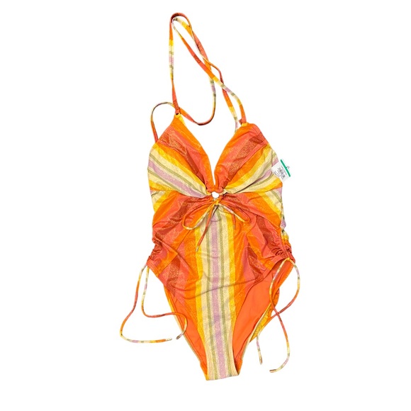 NWT Robin Piccone Greta Keyhole One-Piece size 8 - Picture 8 of 13